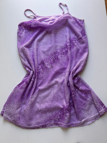Adorable midi lilac dress size M/L