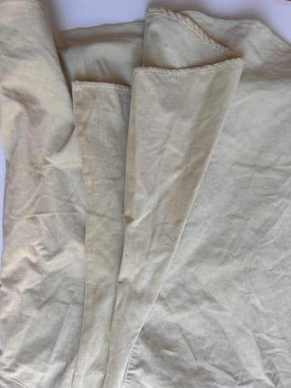 Perfect beige maxi skirt with small belt detail size M