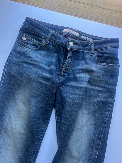 perfect vintage miss sixty leather details size 32