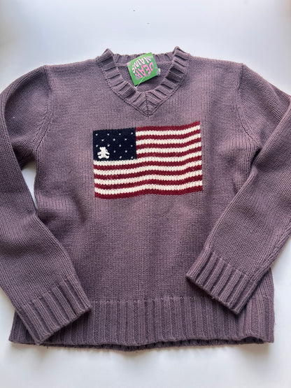 Perfect sweater with flag detail size XS