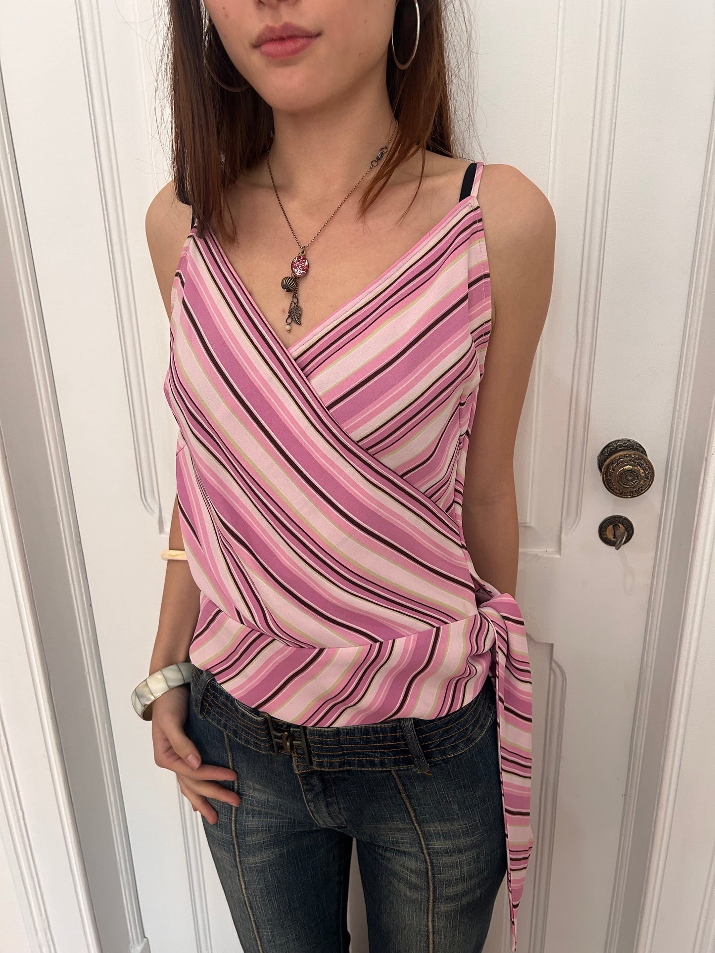 Beautiful stripes fairy top size M