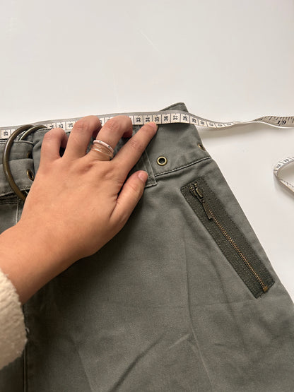 Perfect mini skirt with belt detail size 38