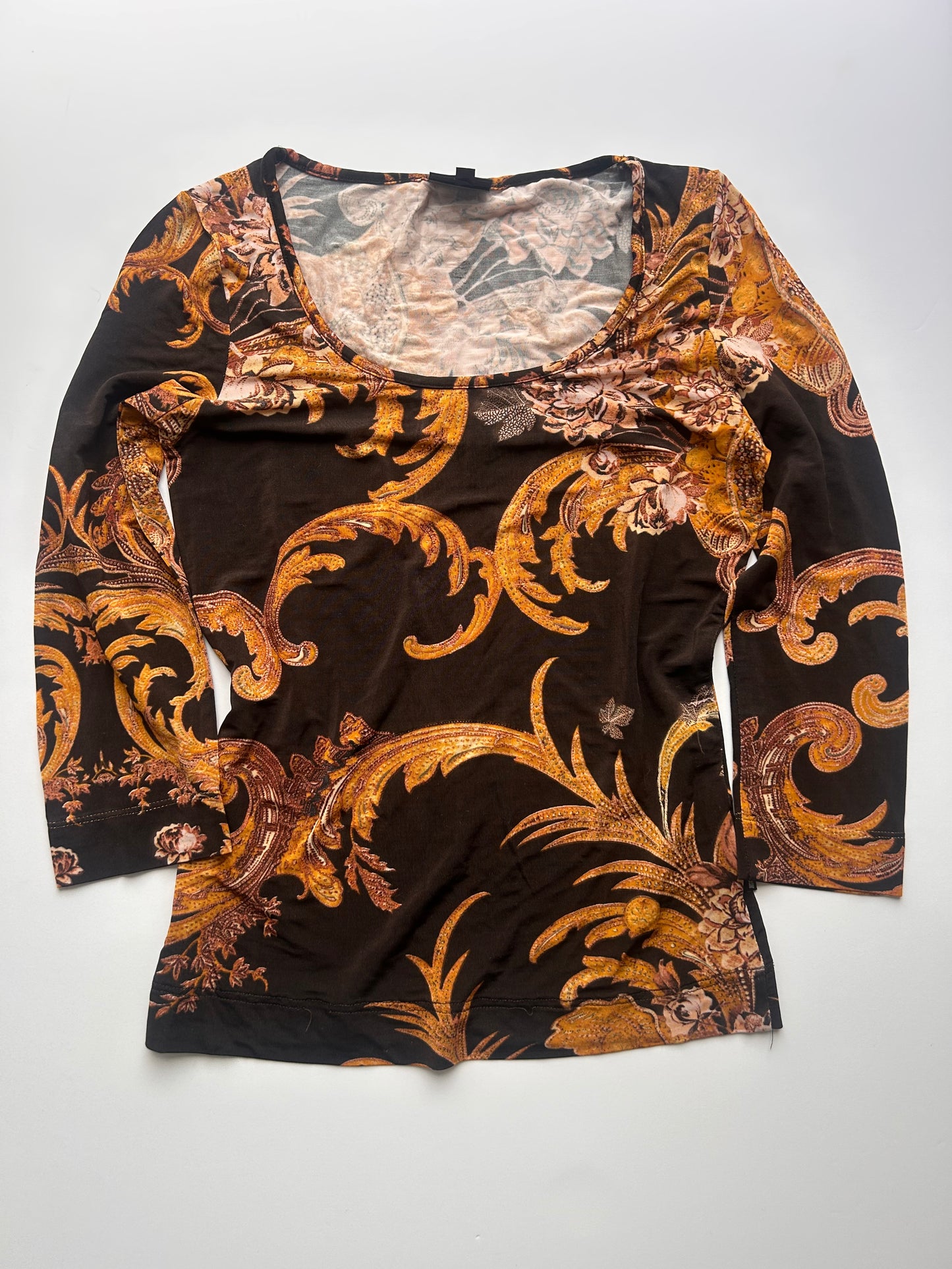 Iconic Just Cavalli long sleeve top size M