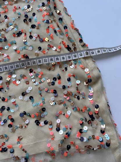 Adorable mini skirt with sequin detail size S