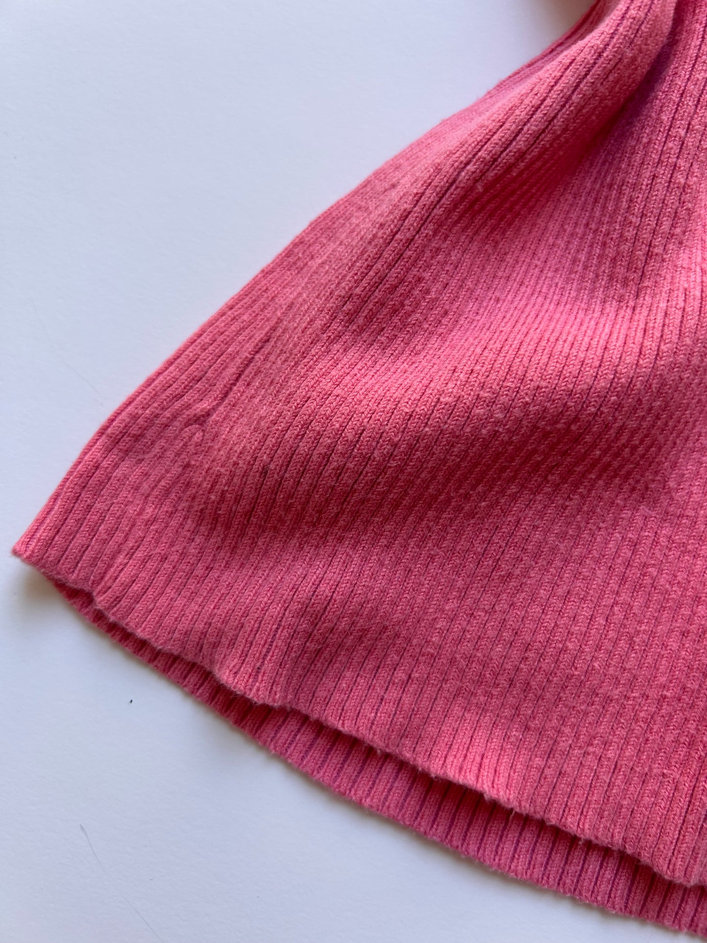 Coquette tank top with crochet detail size S (light than in the photo)