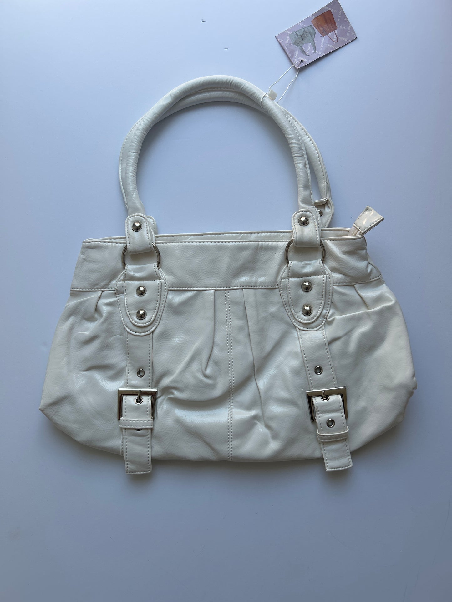 Beautiful white medium medium bag deadstock