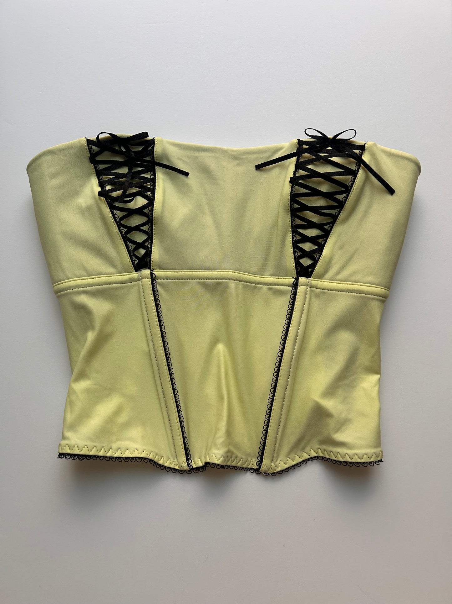 Perfect double lace corset top size S