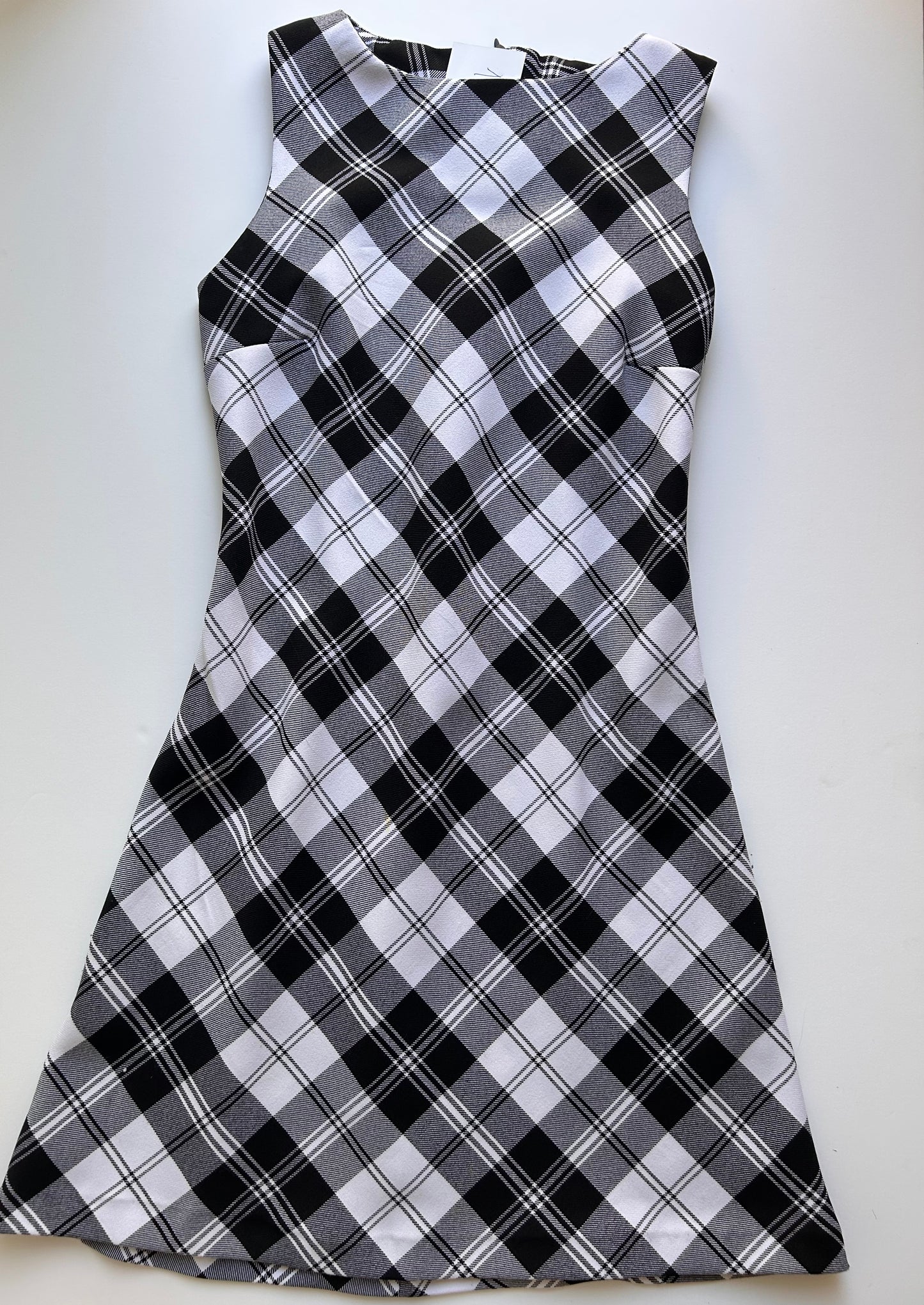 Adorable midi dress plaid size S