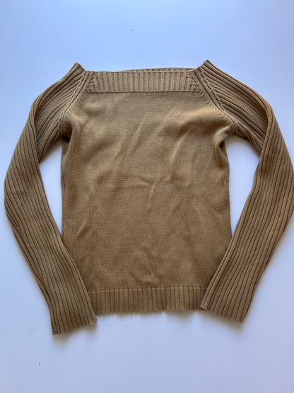 Sweater beige size S (marked M)