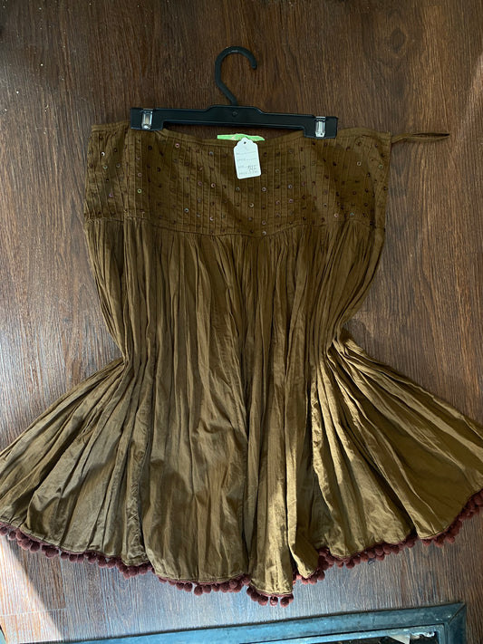 Long Brown fairy skirt