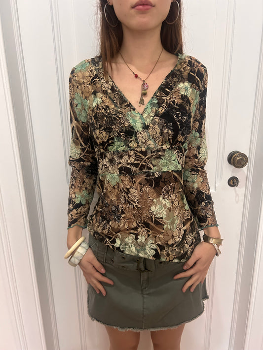 Adorable fairy sheer lace top size M/L