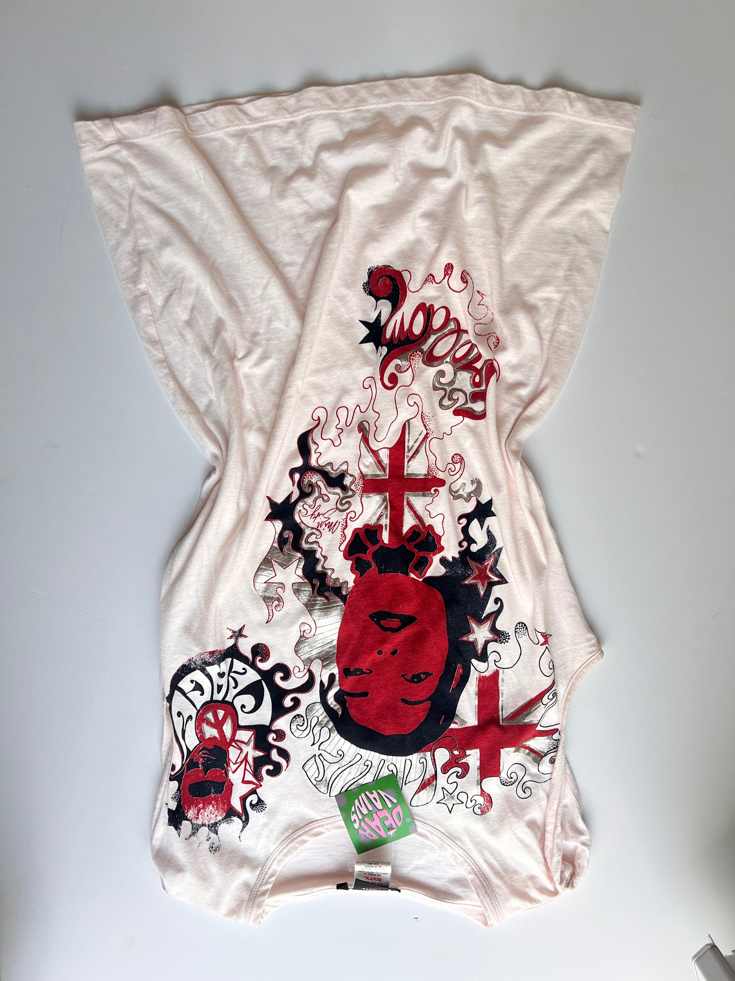 Iconic long miss sixty vintage top size S/M