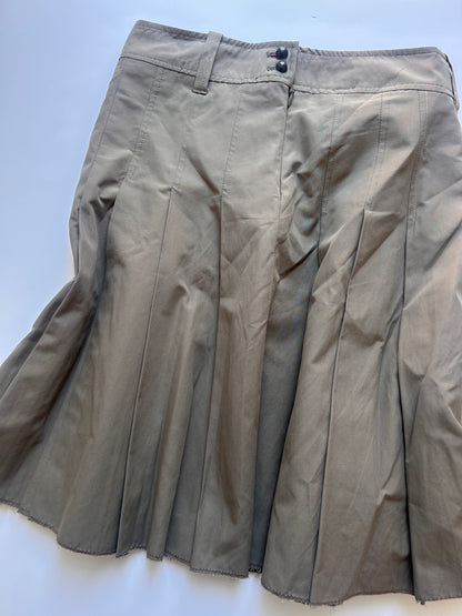 Pleaded midi skirt size 34