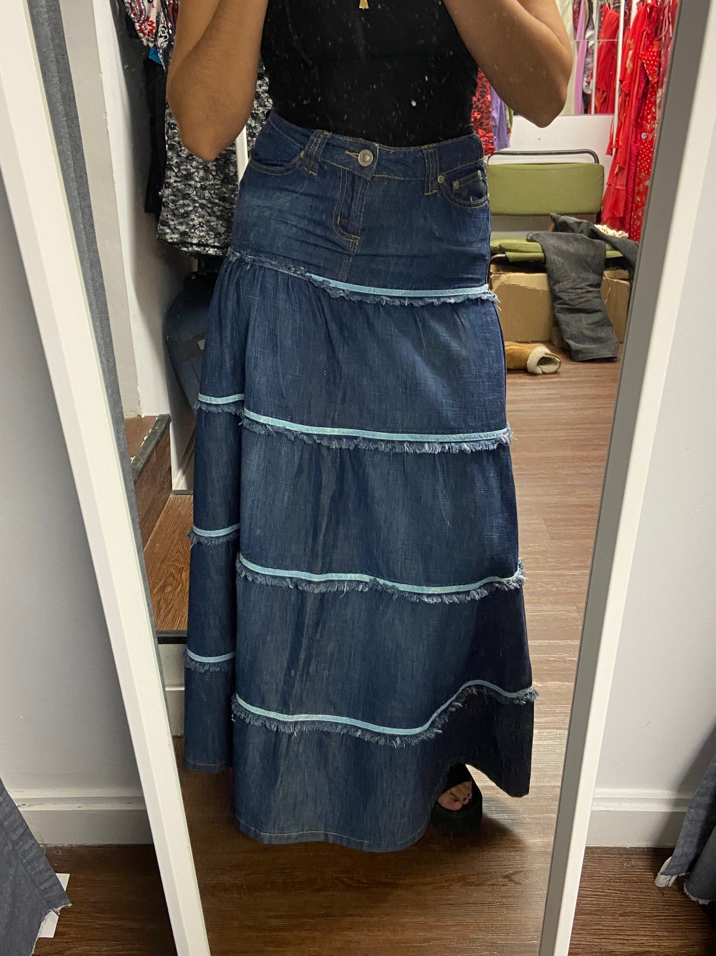 Iconic maxi denim vintage size 38