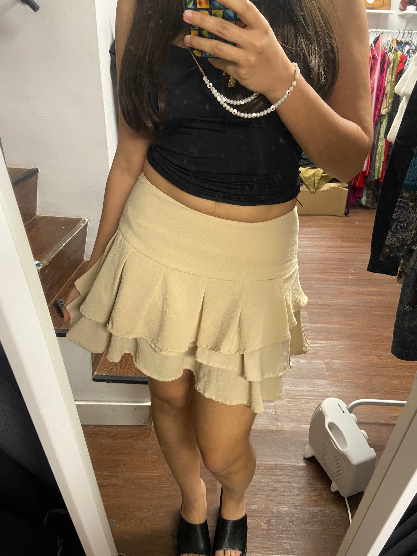 Amazing beige skirt size 38