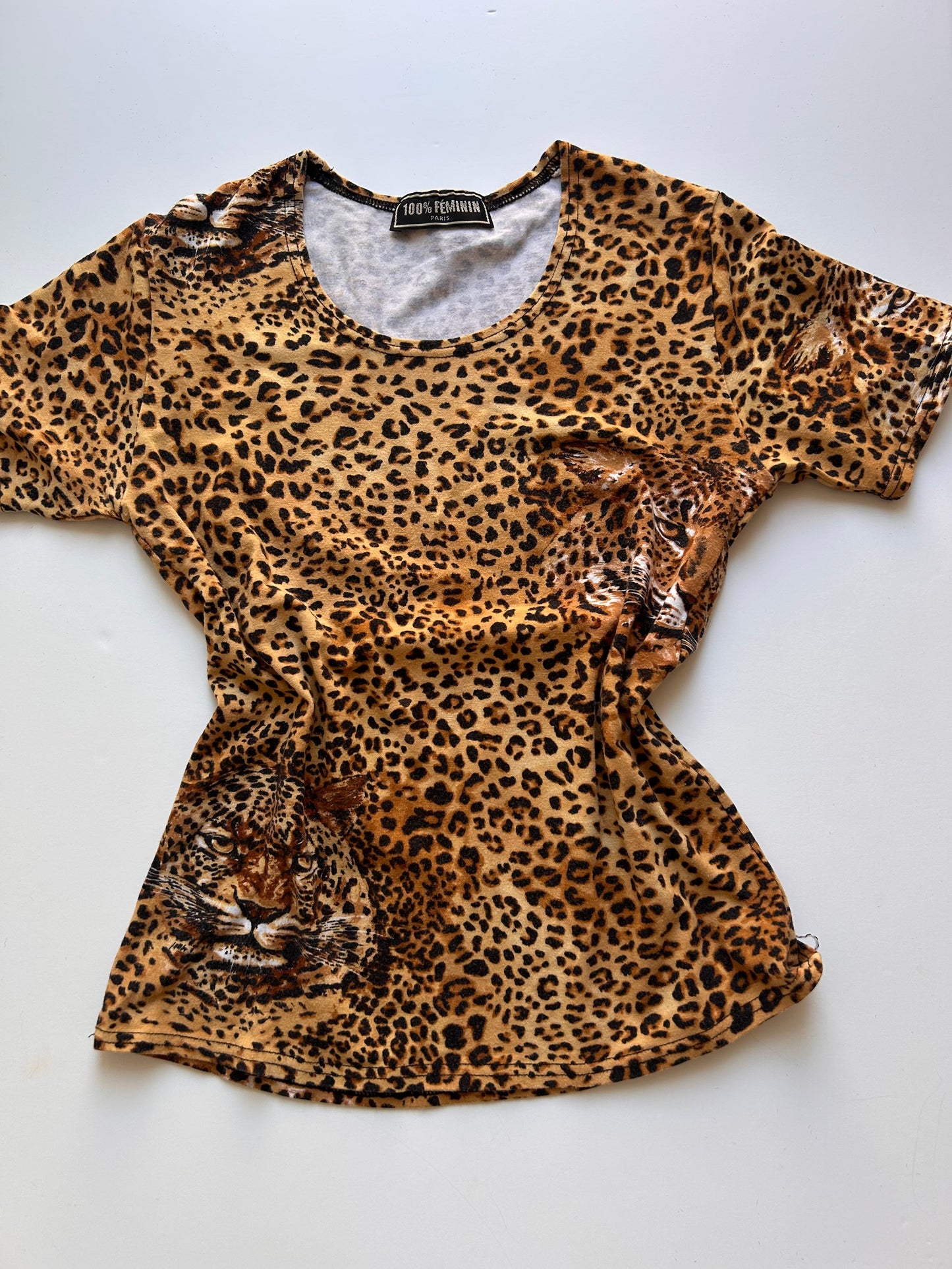 Amazing quality tiger print too size S