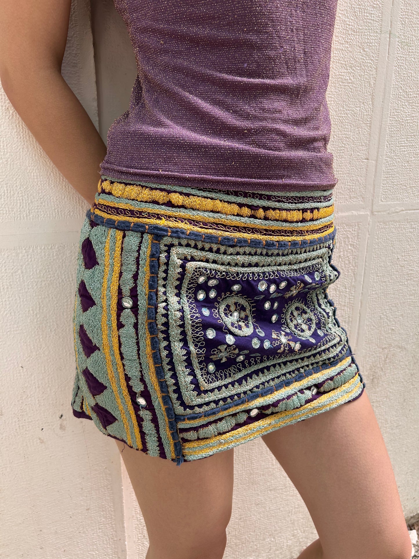 Ibiza style mini skirt Size S