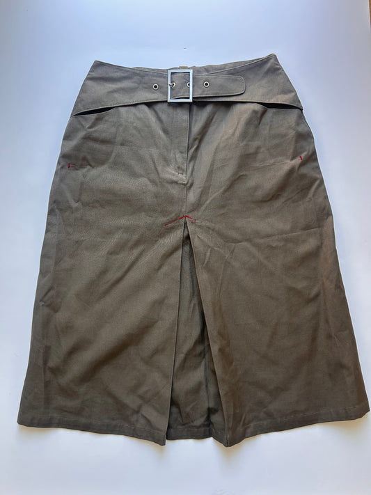 Adorable belt skirt midi size 34
