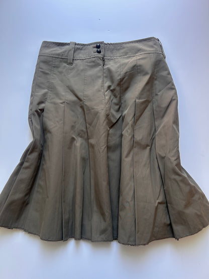 Pleaded midi skirt size 34