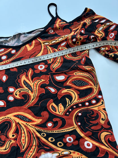 Iconic funky no shoulder top size S