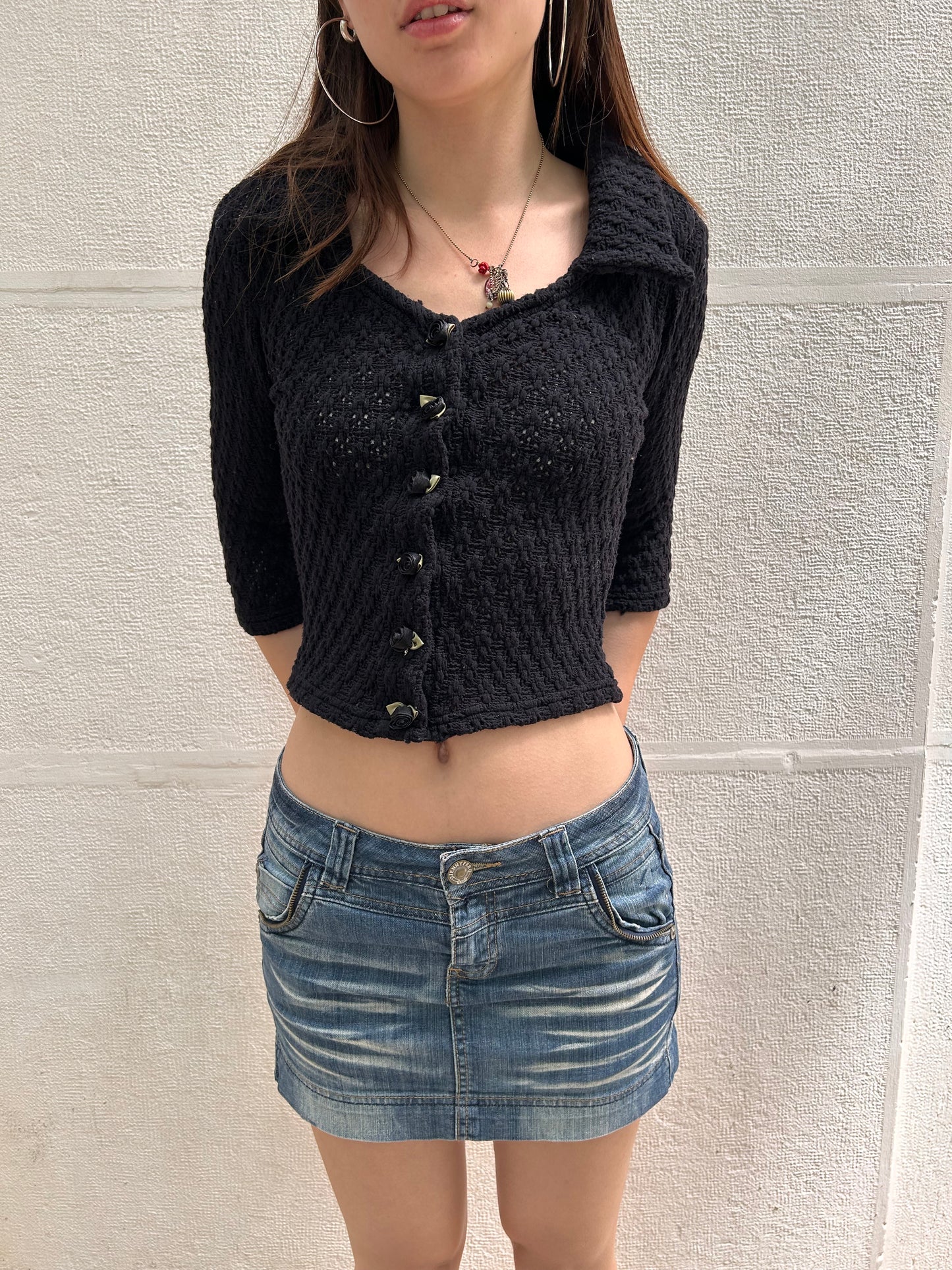 Perfect mini denim skirt Size 34
