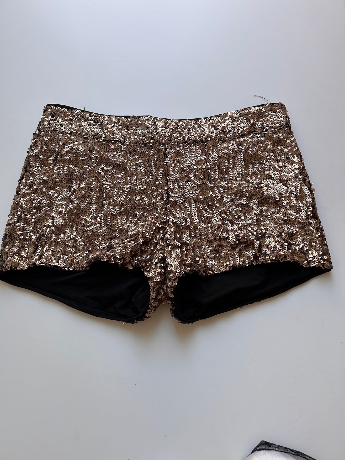 Adorable sequin mini shorts size 38