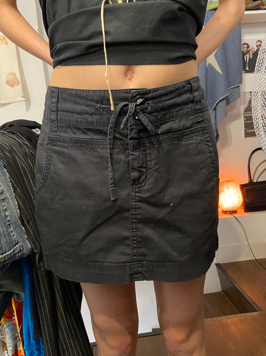 Iconic denim nike mini skirt size 40