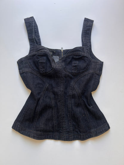 Perfect denim corset size 36