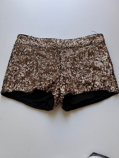 Adorable sequin mini shorts size 38