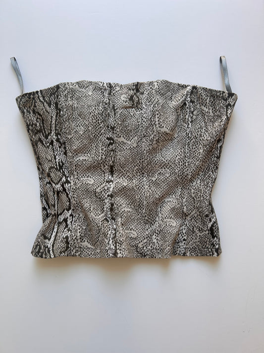 Corset Snake Print size S