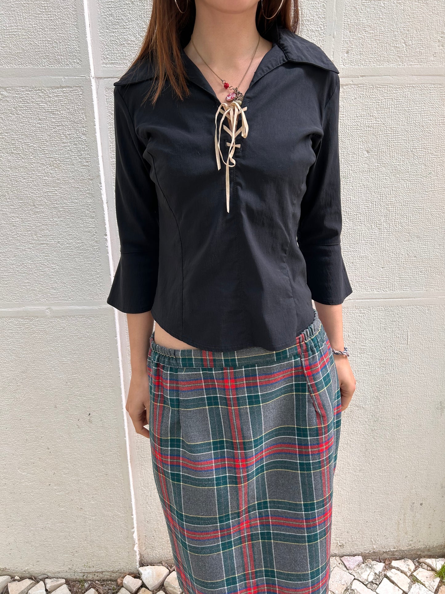 Adorable black blouse Size M