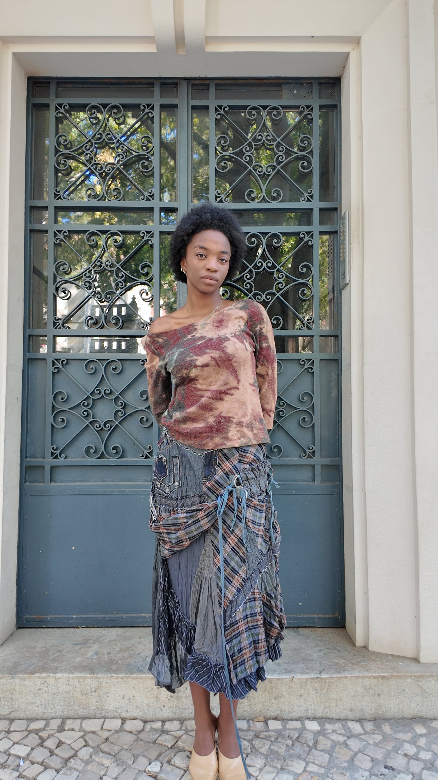 Iconic grunge maxi skirt size 38