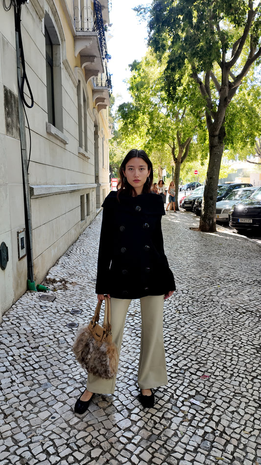 Iconic winter vintage jacket size M