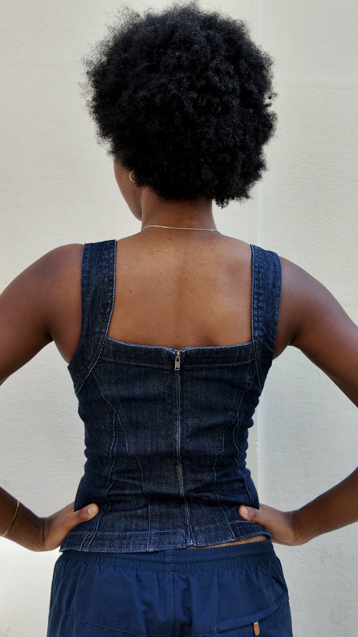 Perfect denim corset size 36