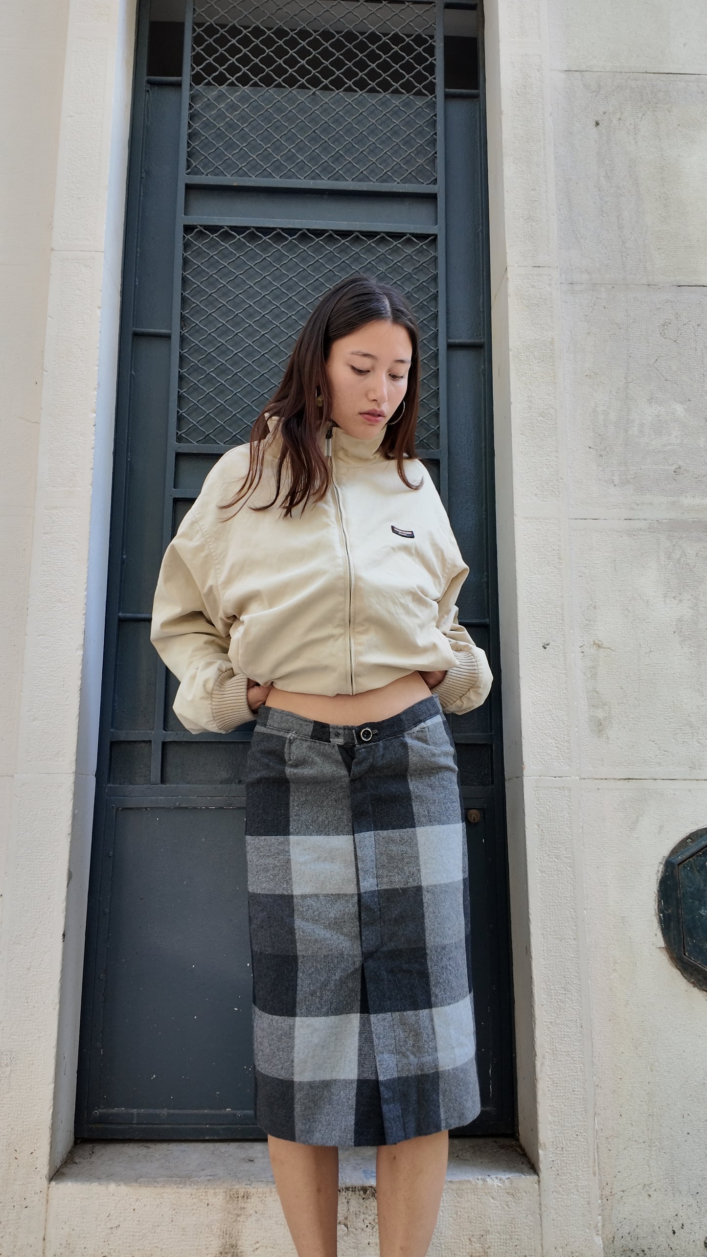 Iconic size 32 plaid skirt