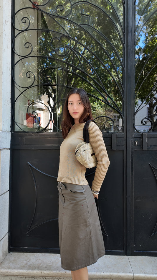 Sweater beige size S (marked M)