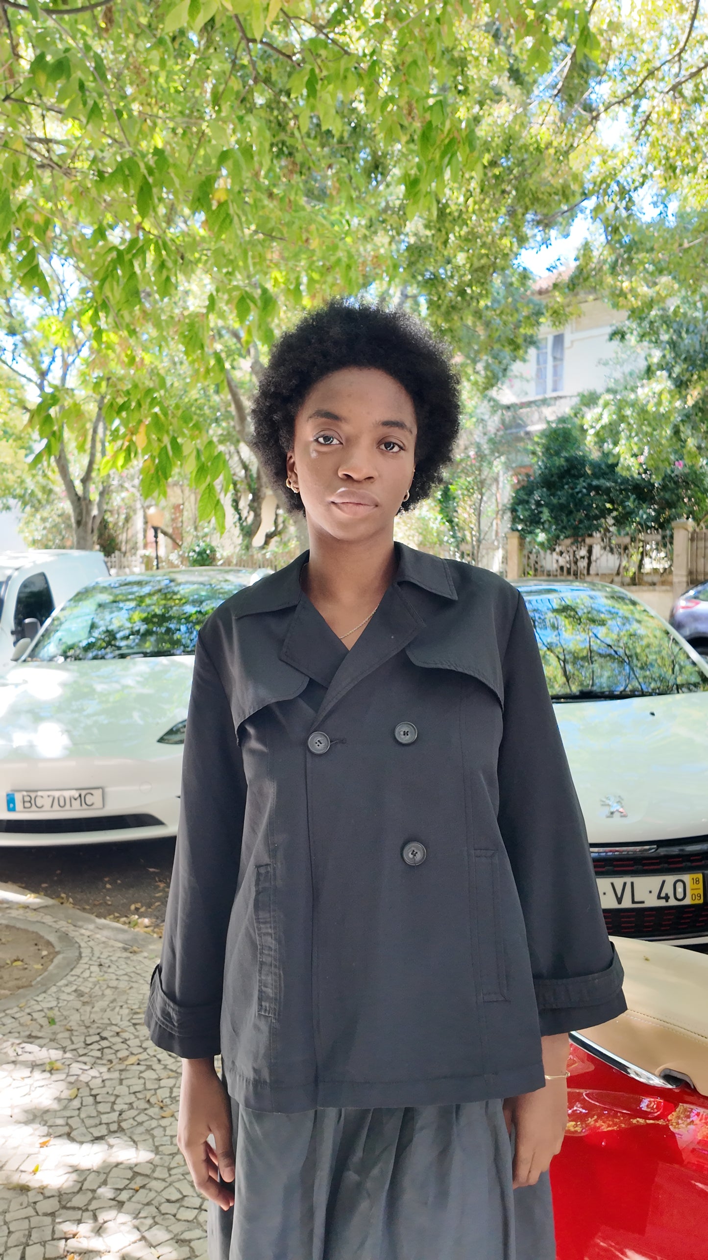 Iconic black classic jacket size 38