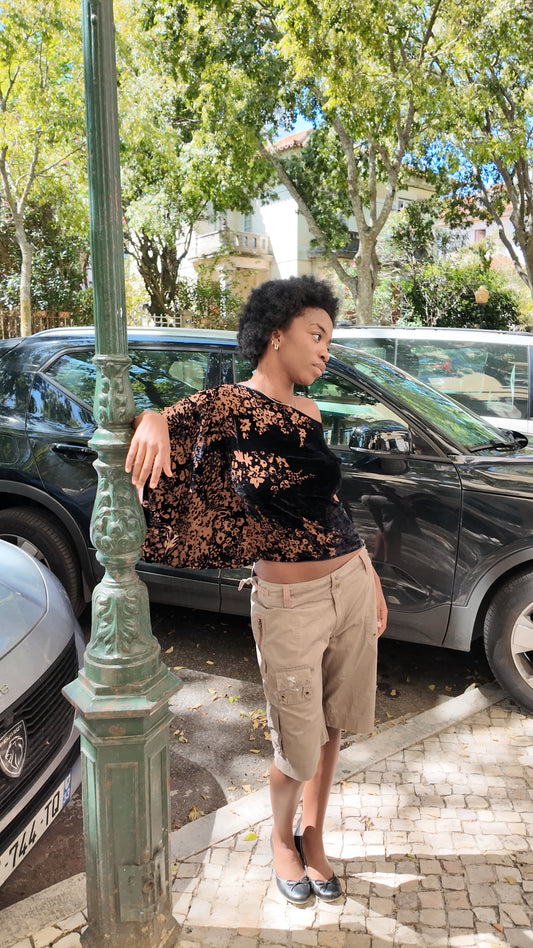 Vintage top morgan asymetrical size 38