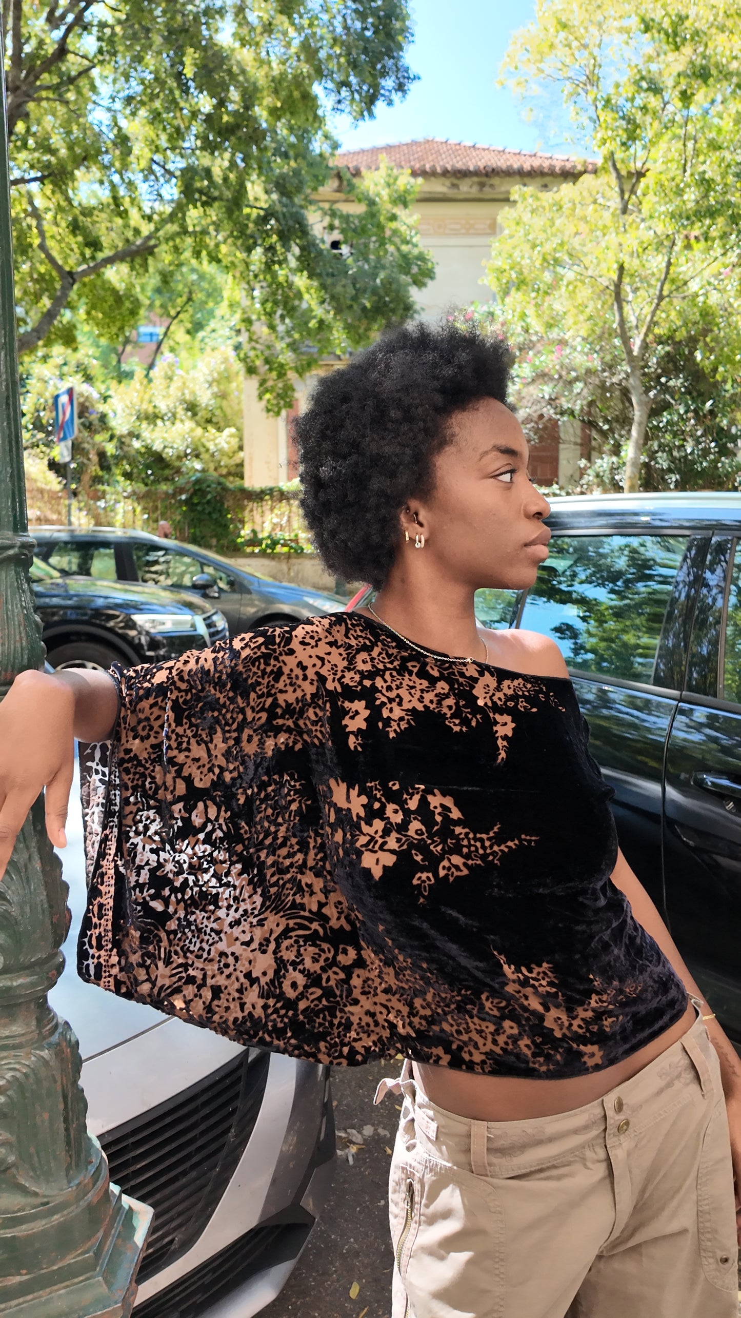 Vintage top morgan asymetrical size 38