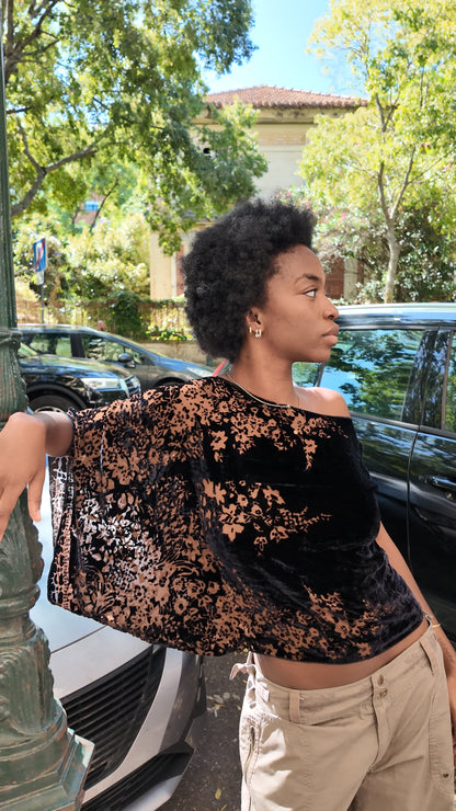 Vintage top morgan asymetrical size 38