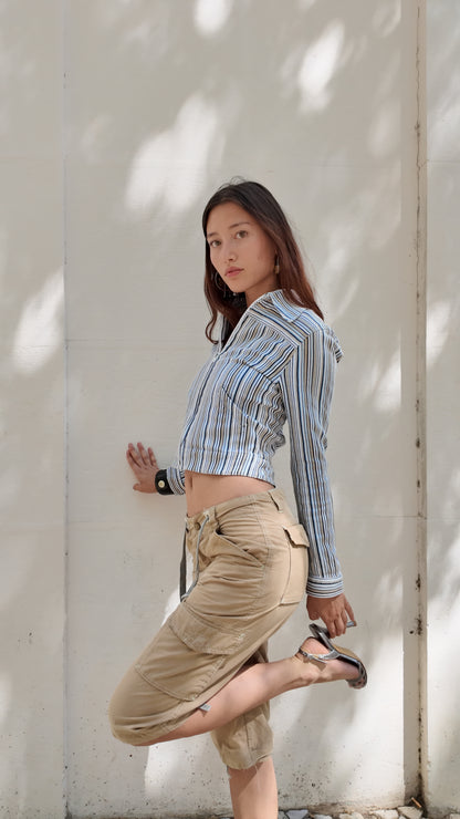 Vintage stripped jacket size S