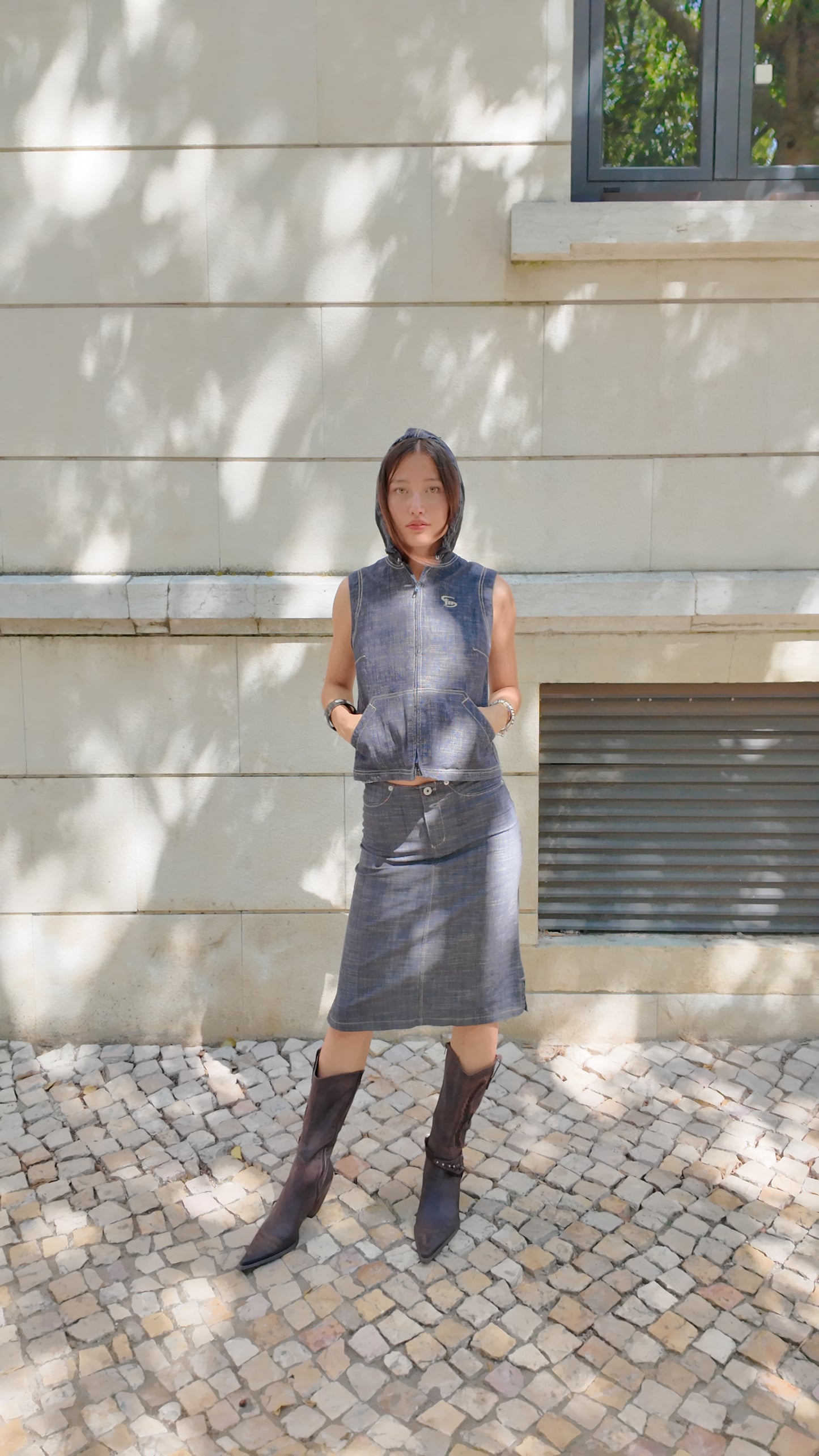 Vintage denim set size 34