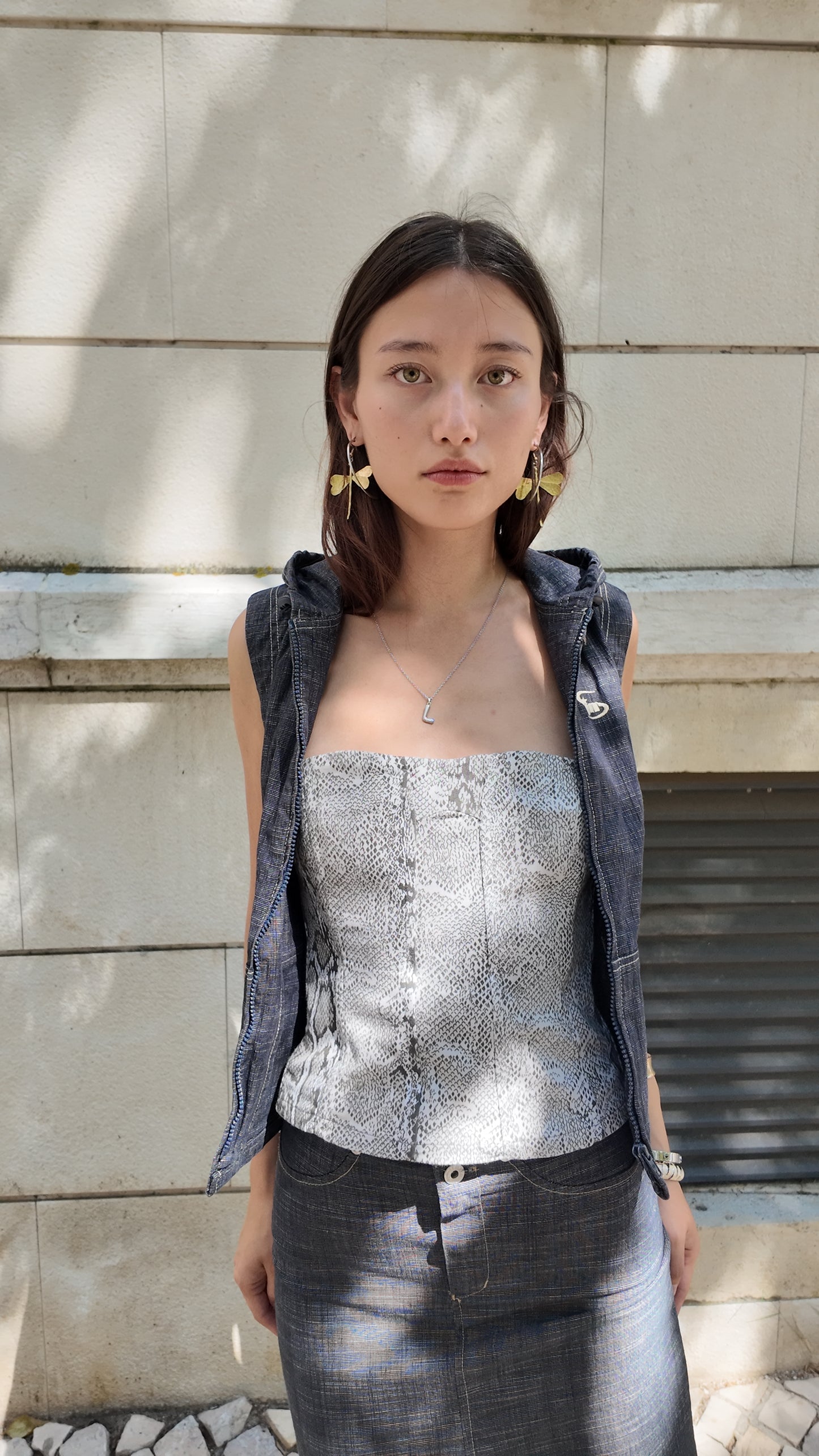 Corset Snake Print size S