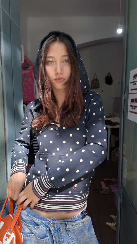 Adorable dots sweater size S