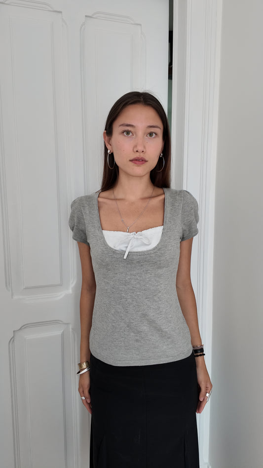 Adorable milkmaker coquette style top size 38