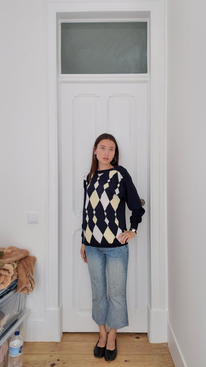 Perfect argyle sweater size XL