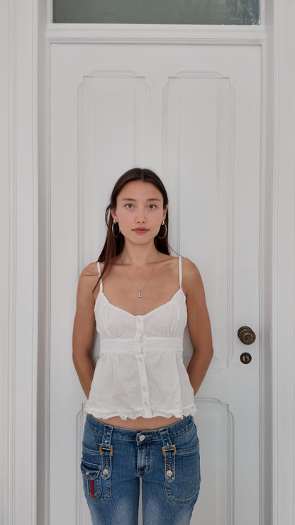 Adorable XS babydoll top