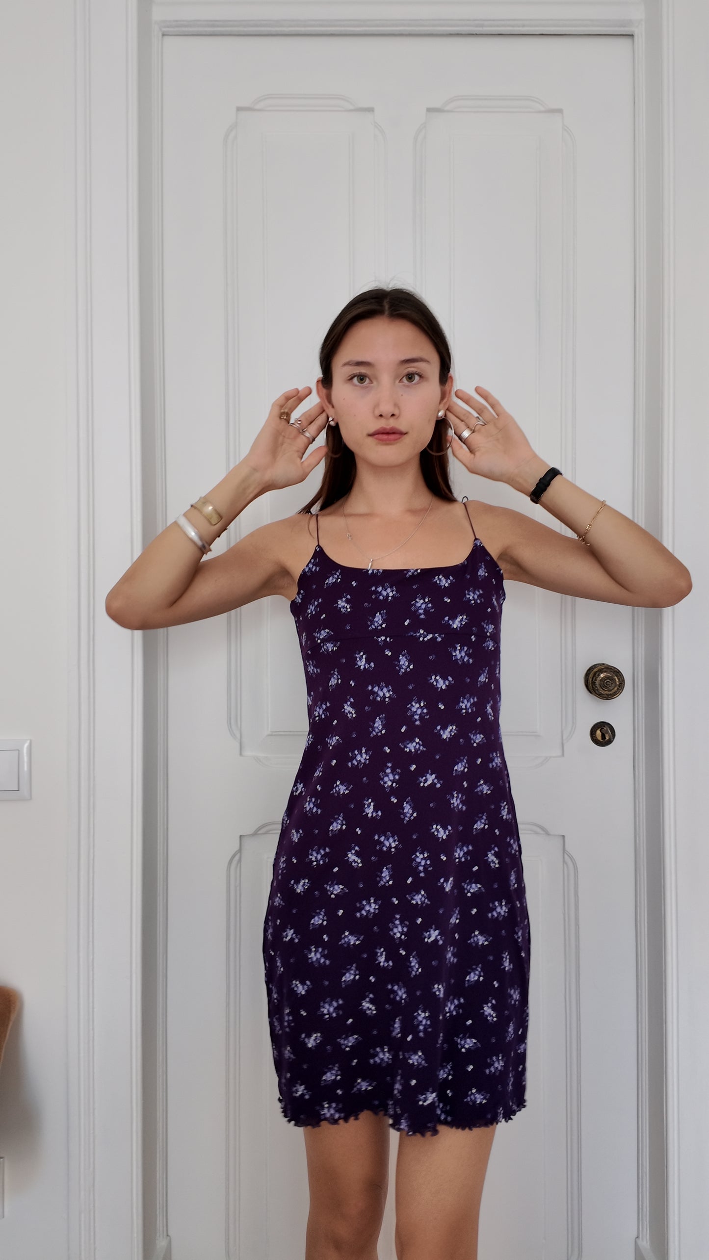 Beautiful vintage flowe dress size S