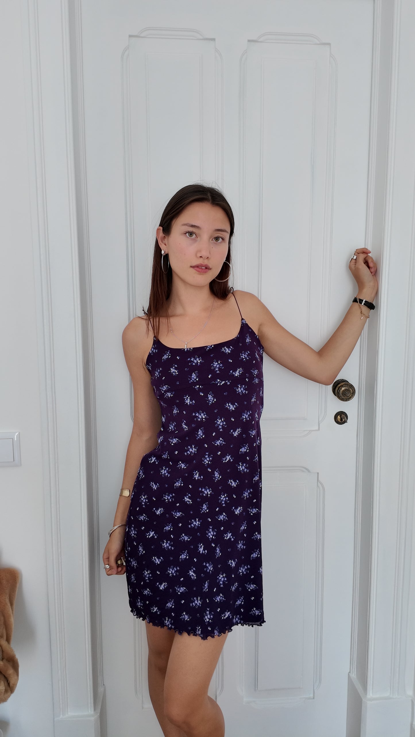 Beautiful vintage flowe dress size S