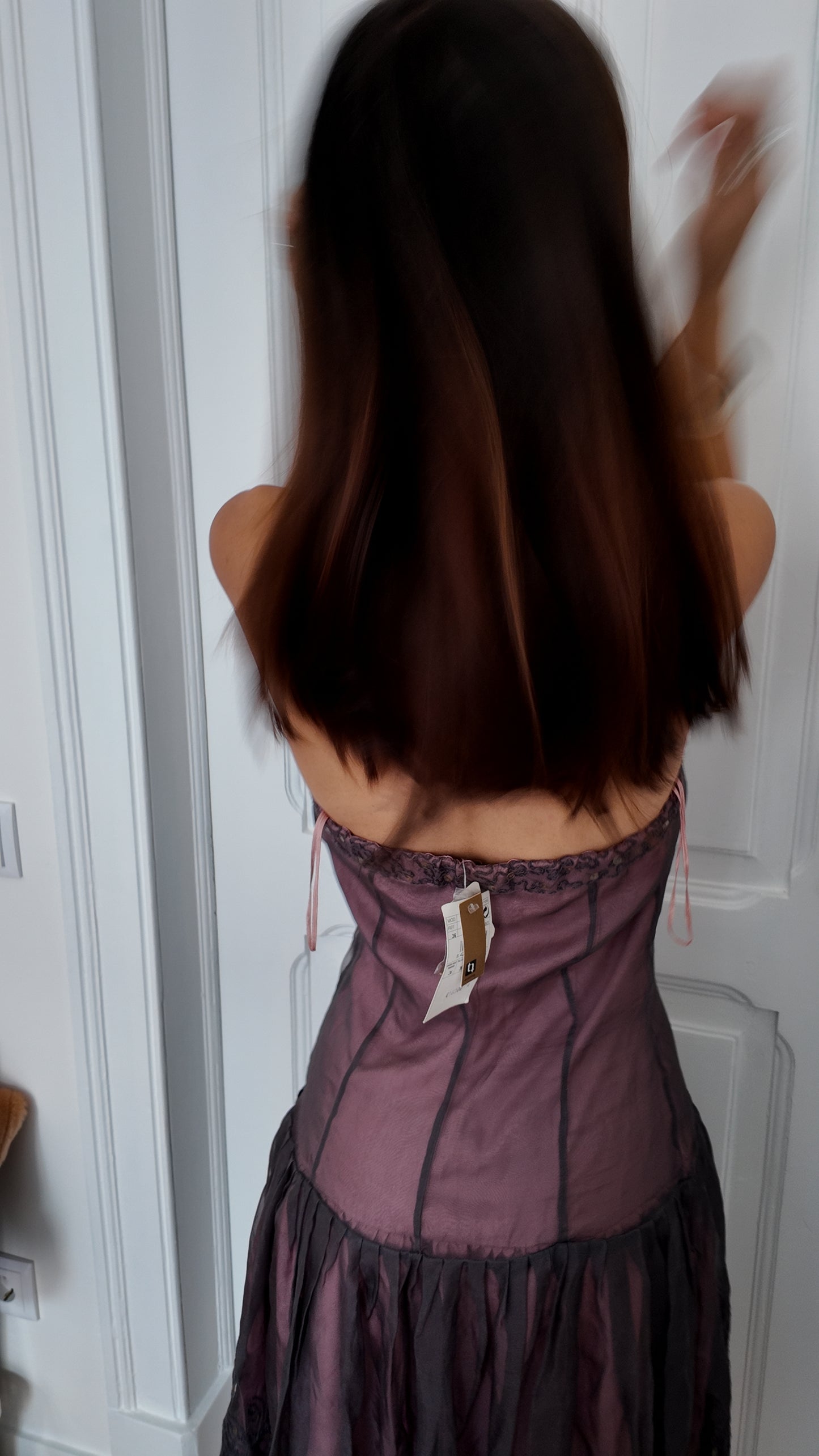 Perfect fairy halter long dress size S (deadstock 160€ new 20 years ago)